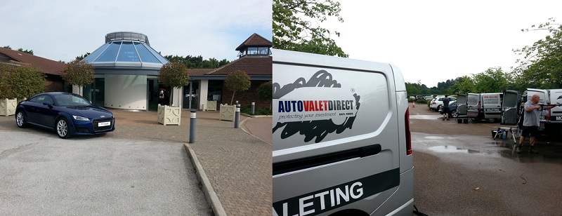 Corporate Valet Services for the Audi Fleet Golf Event at Woburn