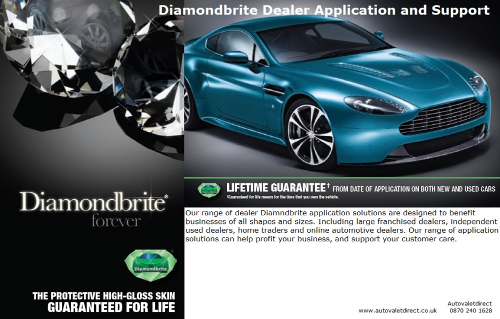 Diamondbrite Dealer Application and Support
