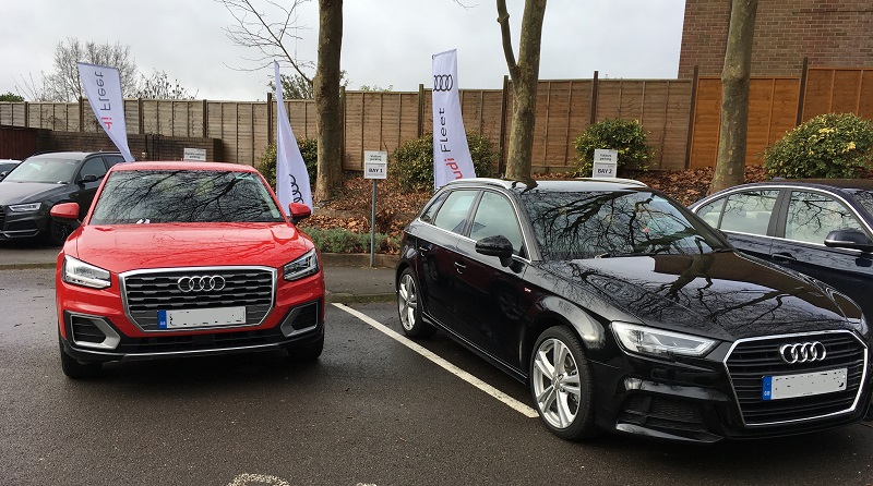 Autovaletdirect deliver event valeting services for Audi at Hitachi Capital