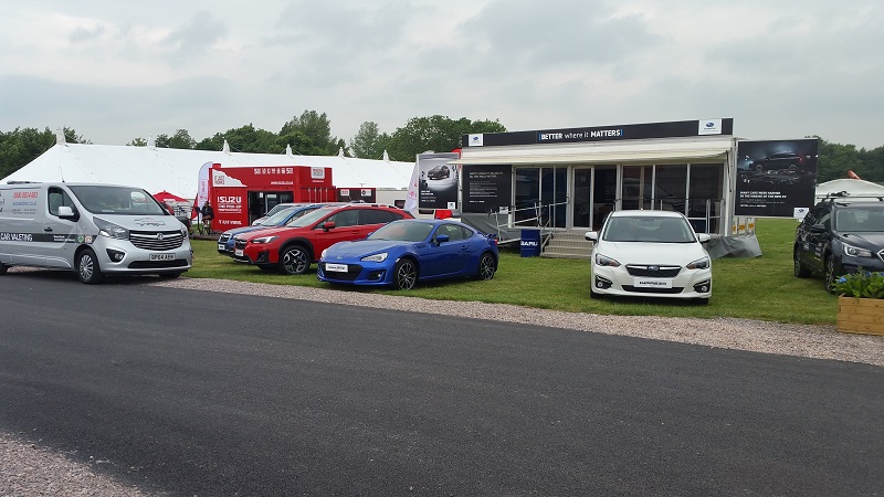 Autovaletdirect attend The Royal Bath and West Show for Isuzu and Subaru