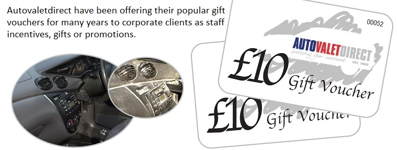 Autovaletdirect franchise gift vouchers attracting corporate clients