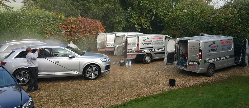 Autovaletdirect franchisees deliver services for three Audi Ride and Drive Events