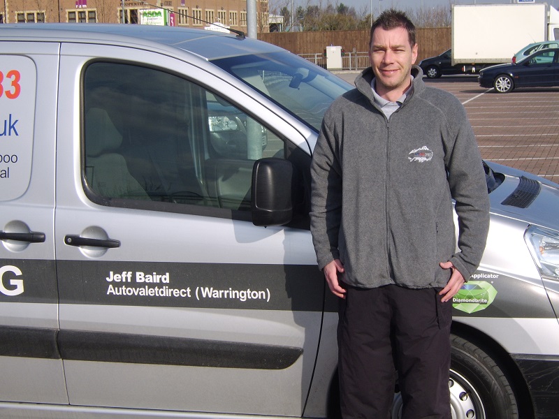 Autovaletdirect franchise awarded to Jeff Baird for Warrington.