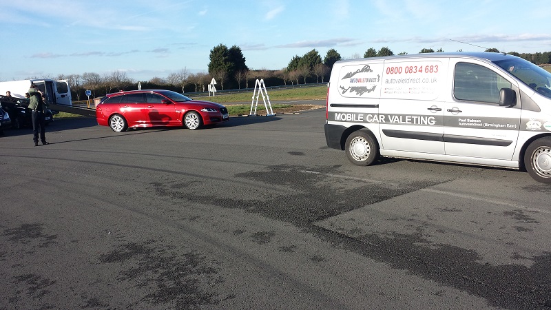 Autovaletdirect offer event services for  Jaguar Land Rover photo shoot