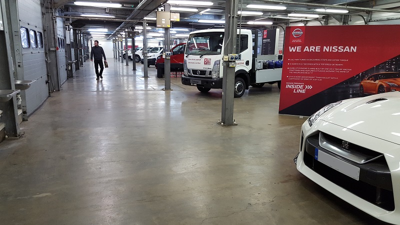 Franchisees deliver services for Nissan Expo at Rockingham