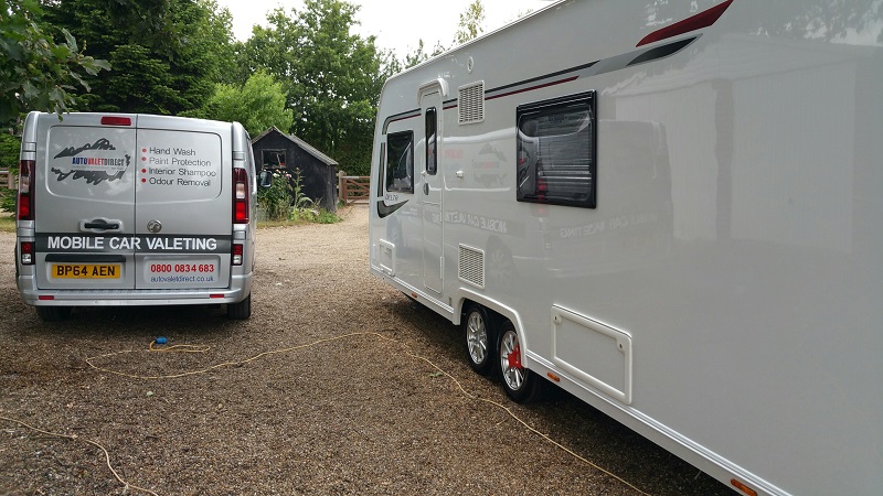 Caravan and Motorhome mobile cleaning and valeting