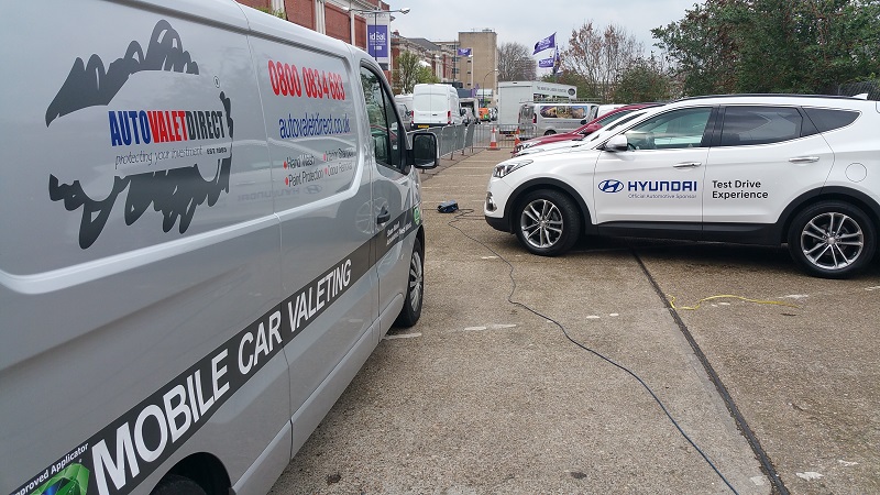 Franchisees deliver Event Valet Services for Hyundai at the Ideal Home Show